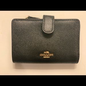 Coach black wallet